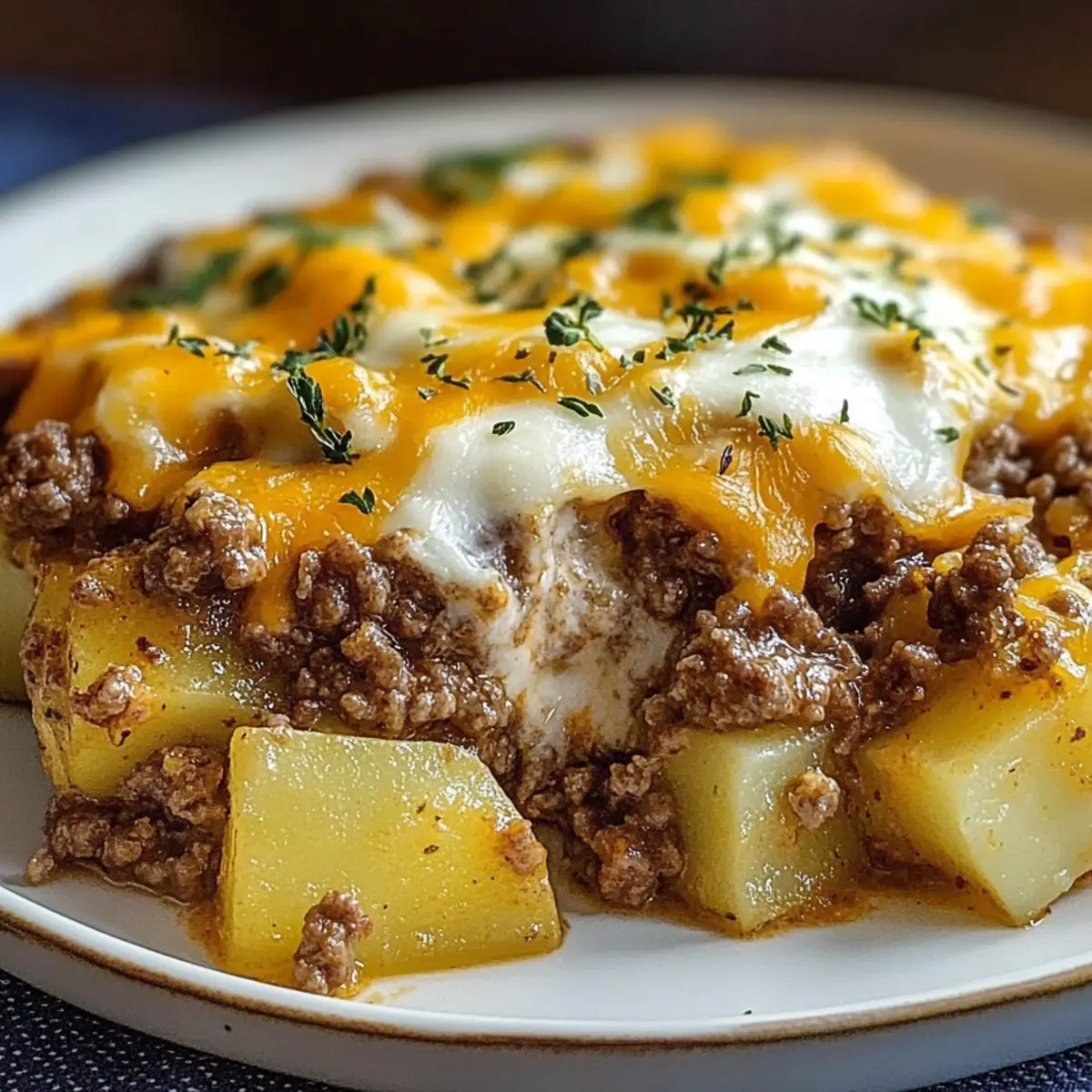 Ground Beef and Potatoes
