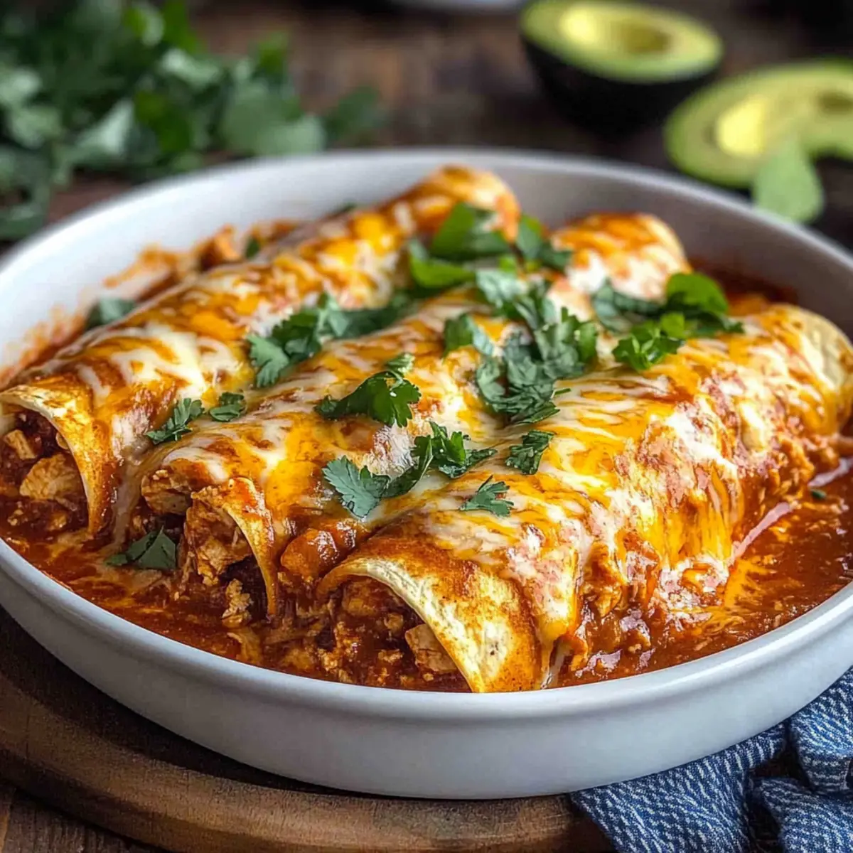 Chicken Enchiladas