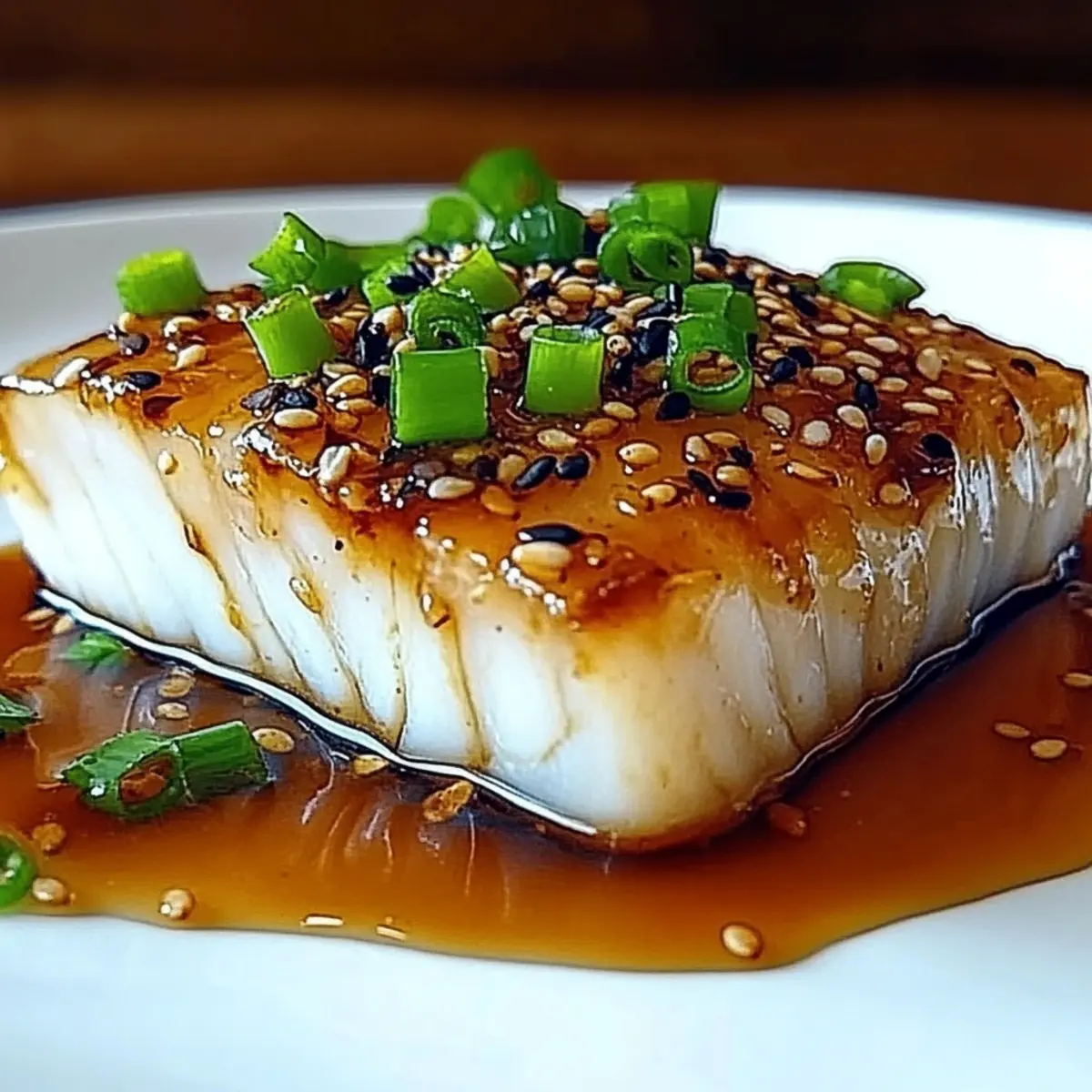 Ginger Soy Glazed Cod