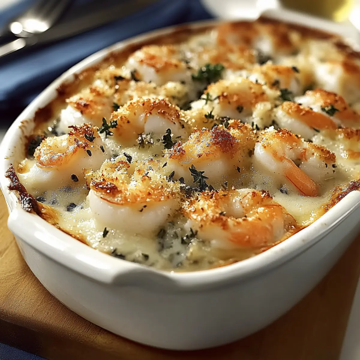 Seafood Gratin
