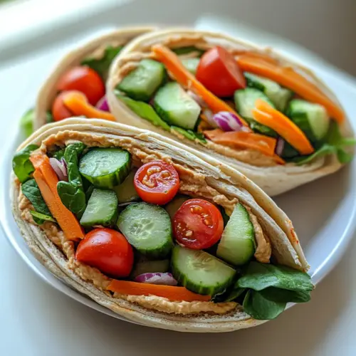Veggie Hummus Pita
