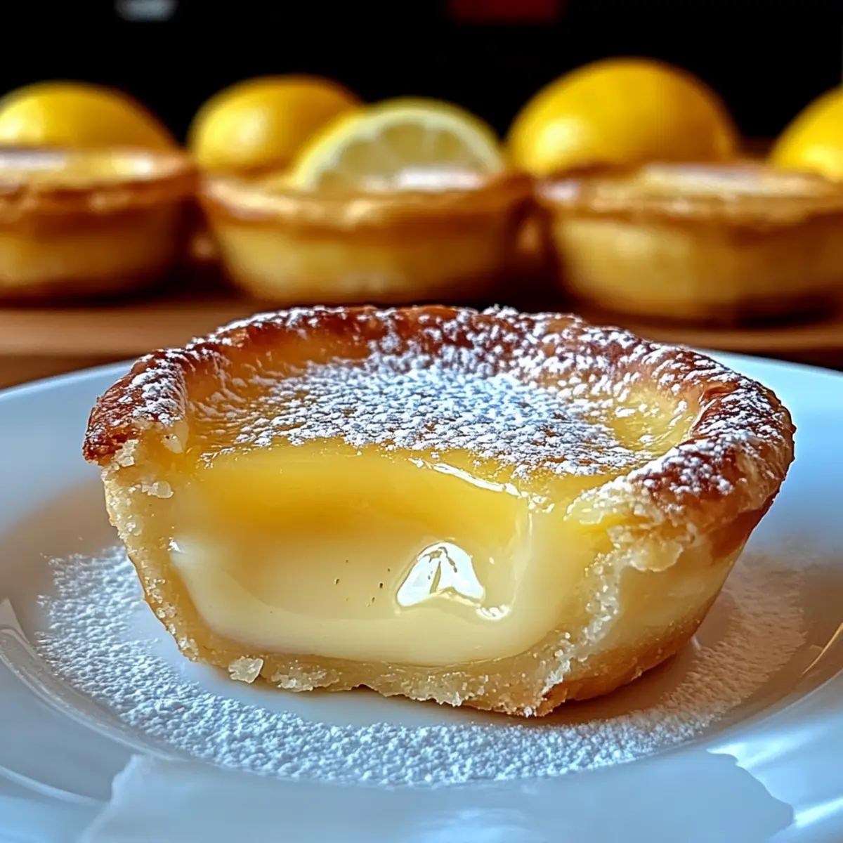 Baby Lemon Impossible Pies