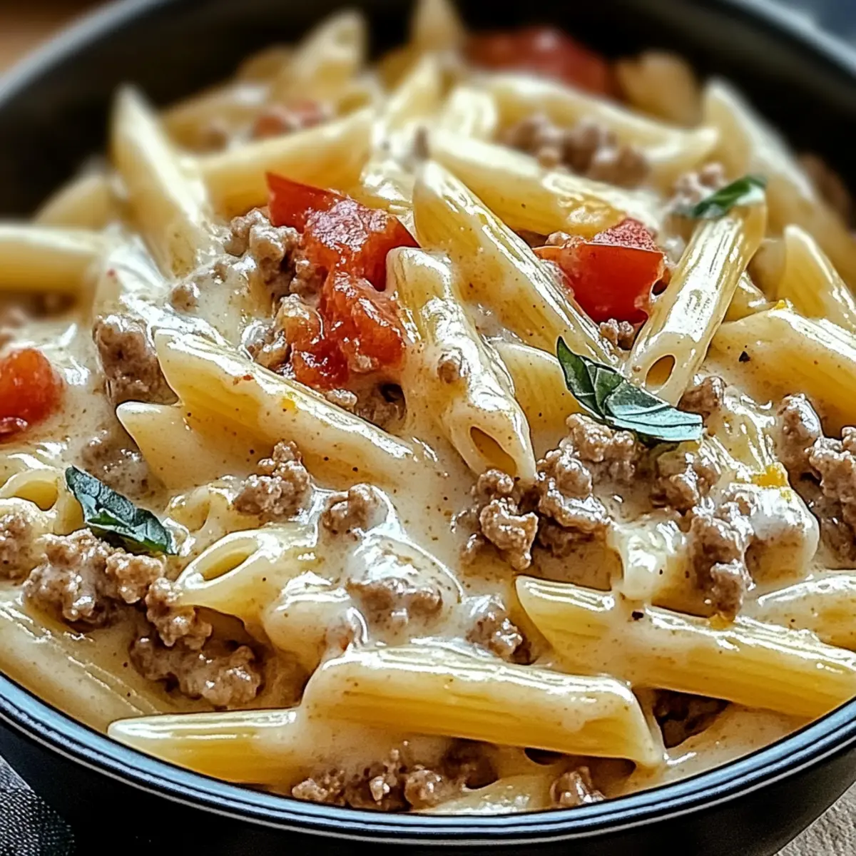 Rotel Pasta with Ground Beef