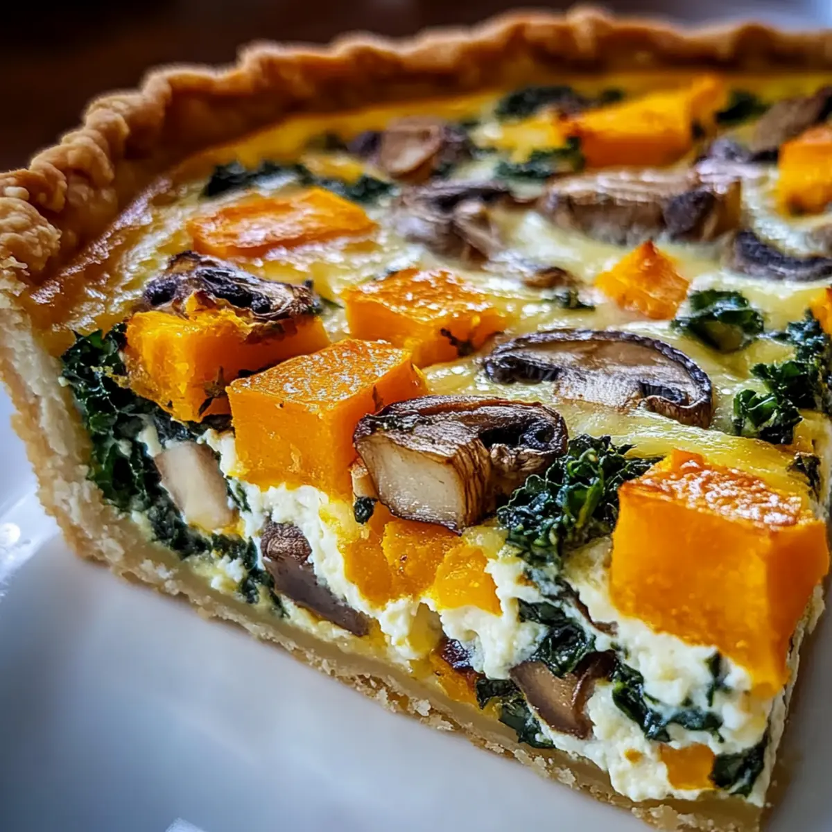 Winter Vegetable Quiche