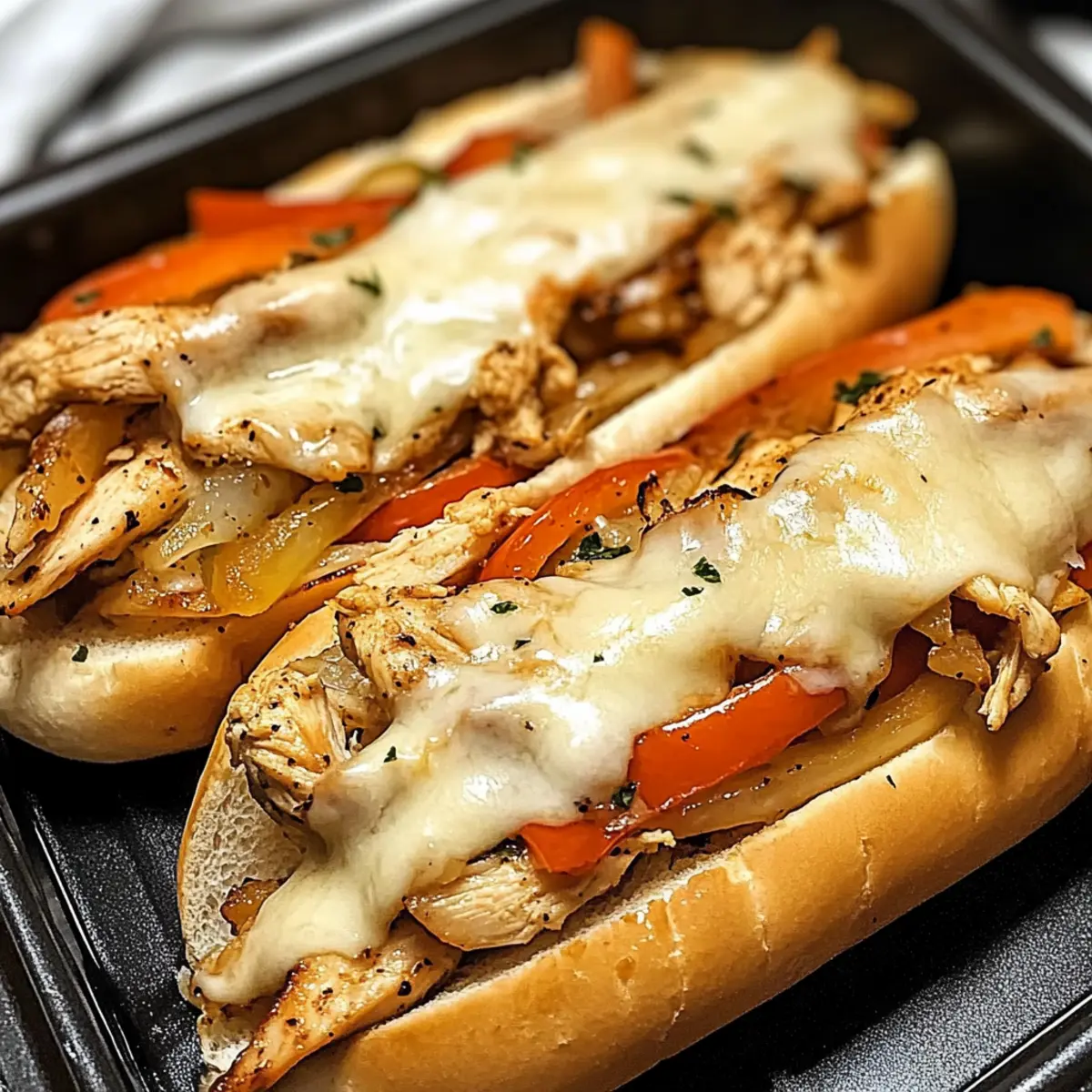 Chicken Philly Cheese Steaks