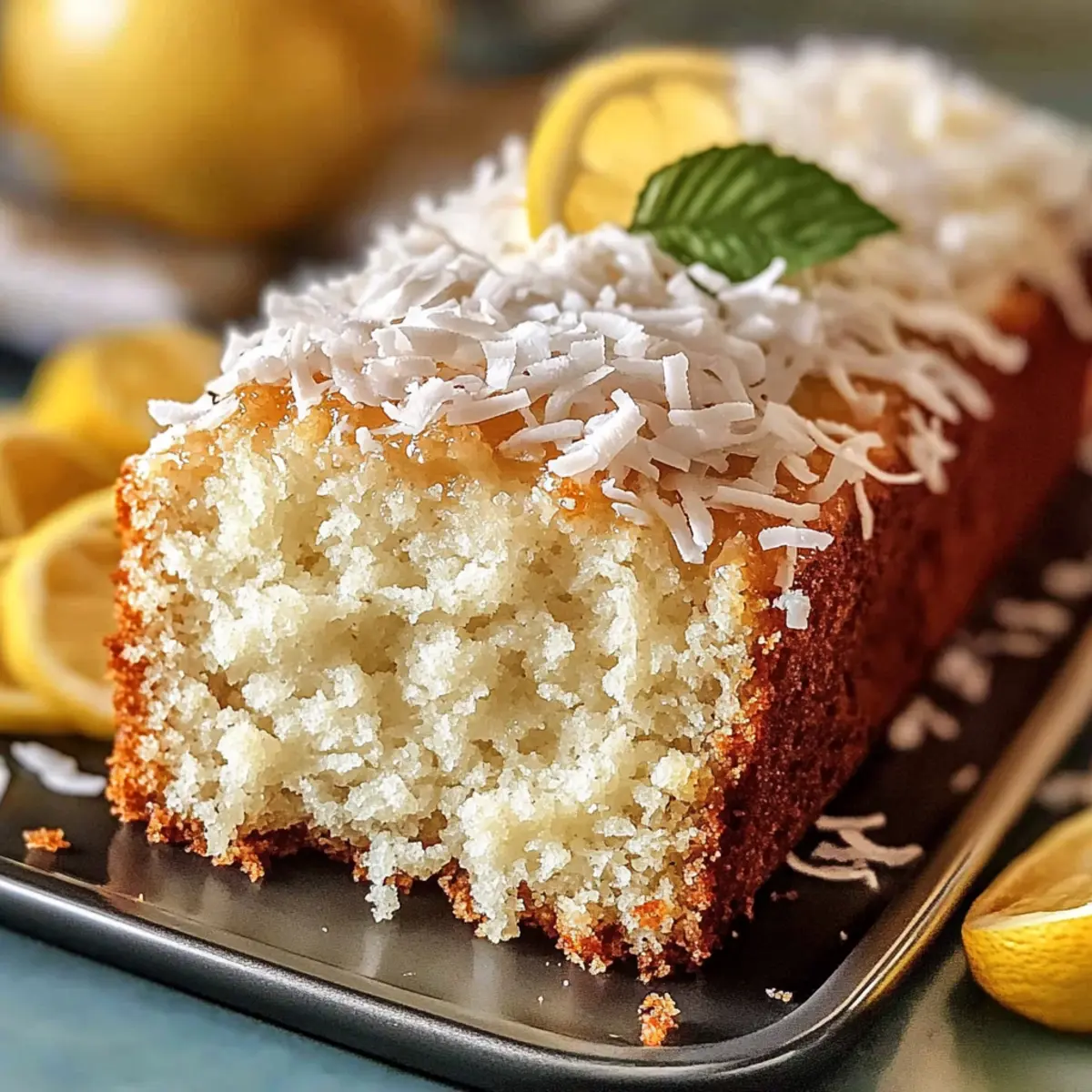 Coconut Loaf Cake