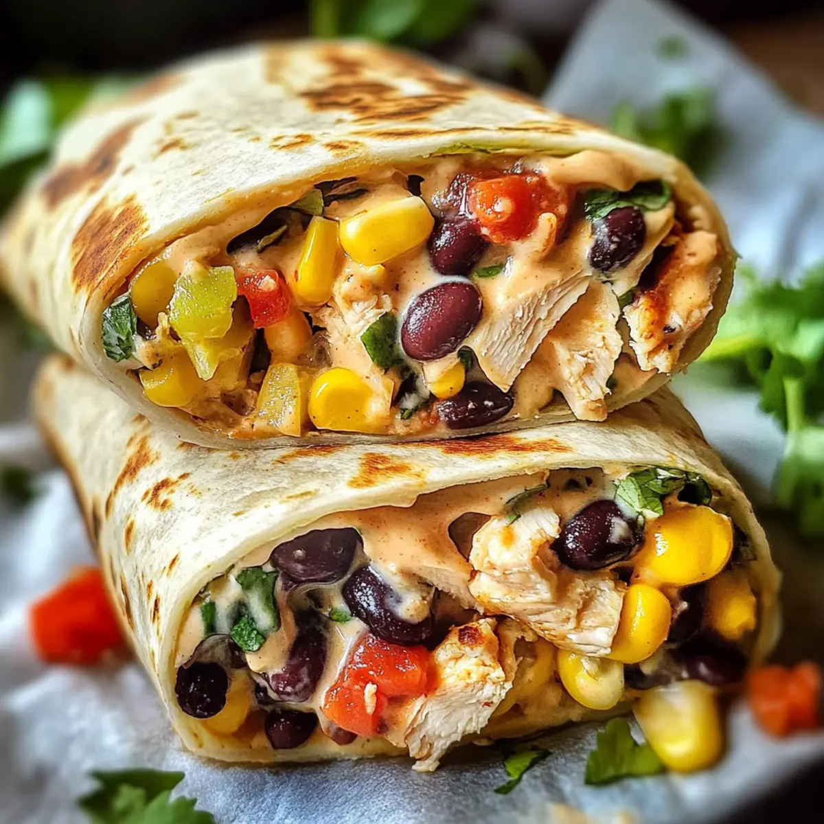 Southwest Chicken Wrap