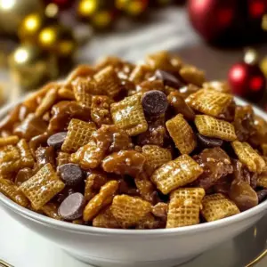 Sweet and Salty Toffee Chex Mix