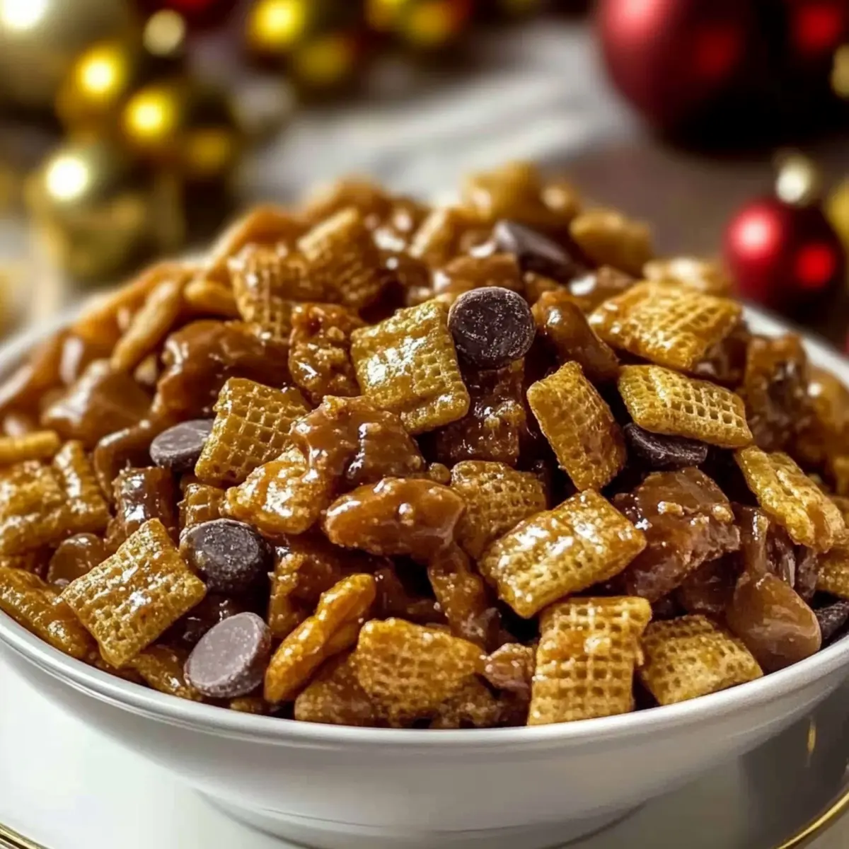 Sweet and Salty Toffee Chex Mix
