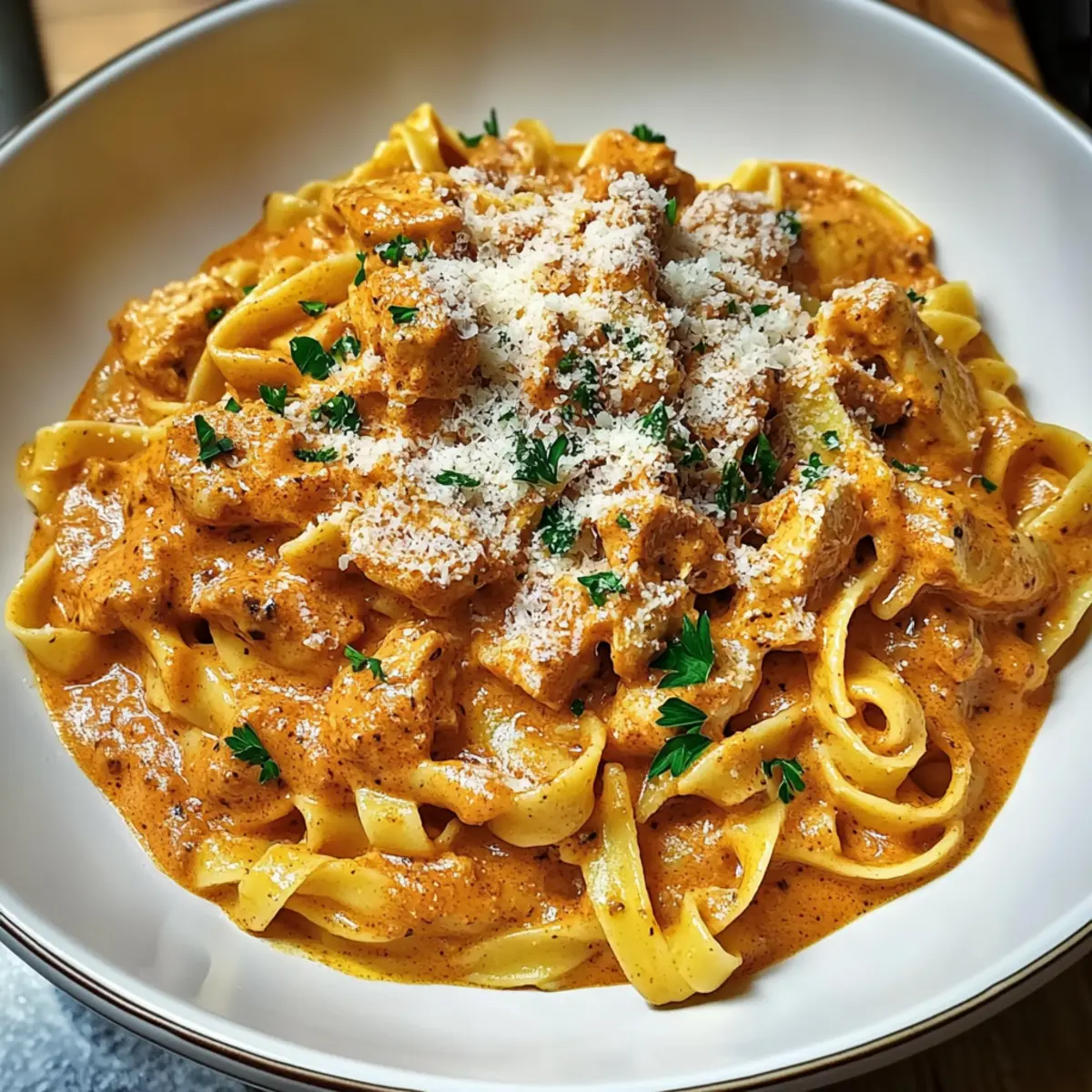 Cowboy Butter Chicken Pasta