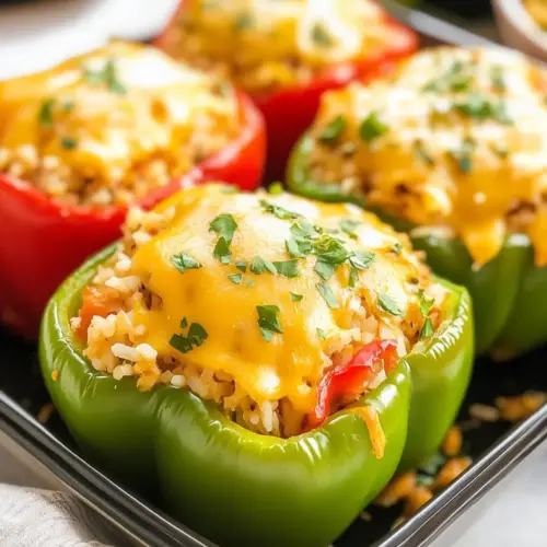 Chicken Stuffed Peppers