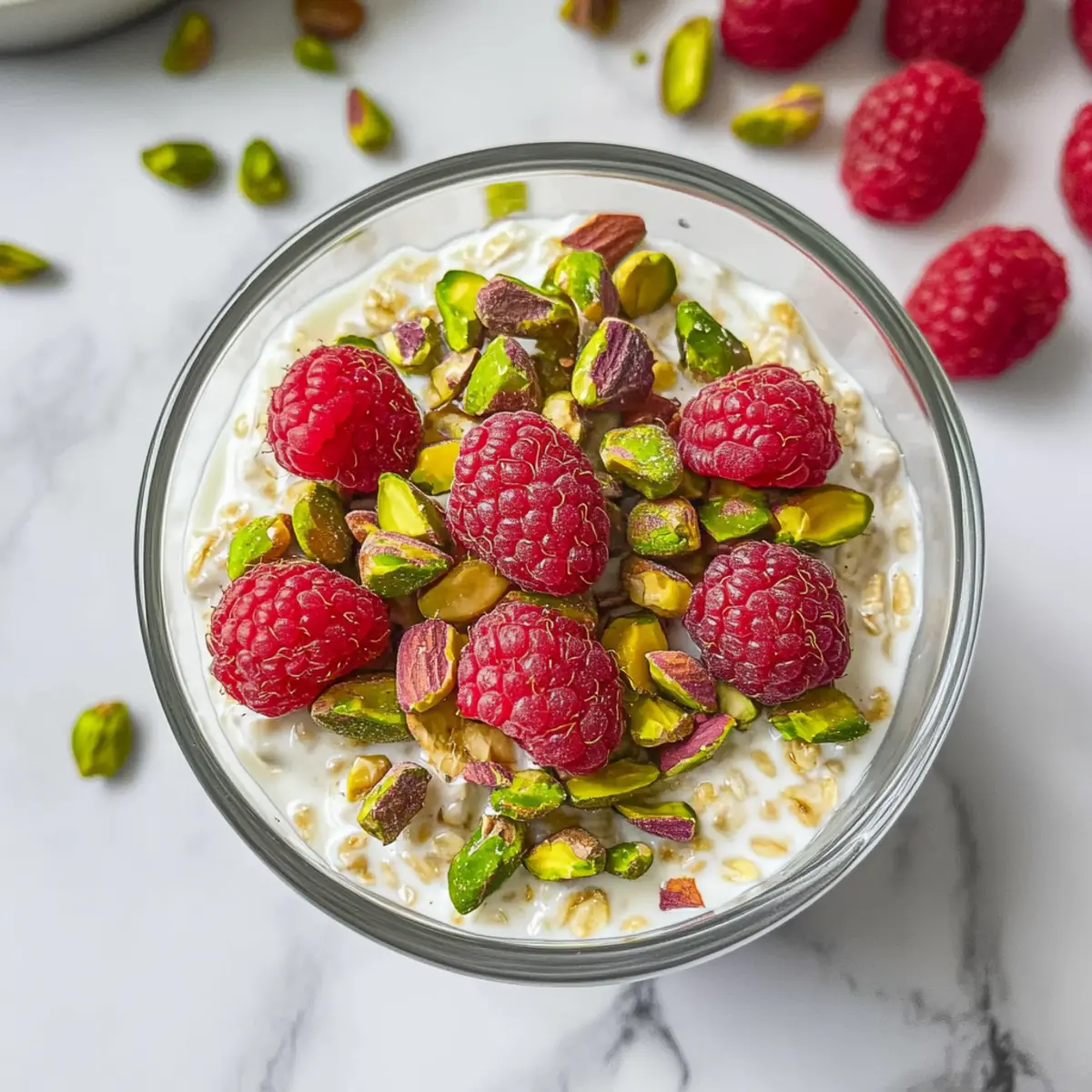 Pistachio Overnight Oats