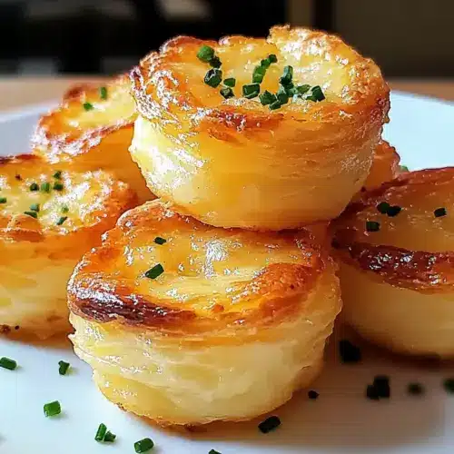 Golden Cheesy Mashed Potato Puff Bites