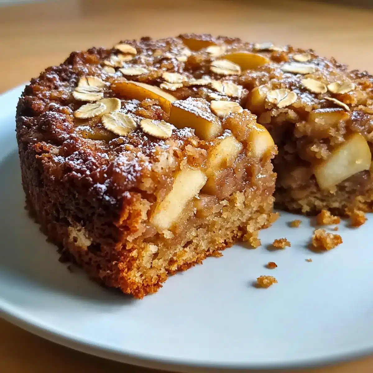 Oatmeal Apple Cake