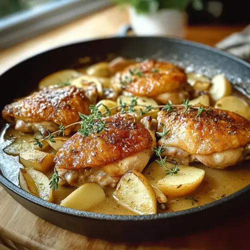 French Apple Cider Chicken