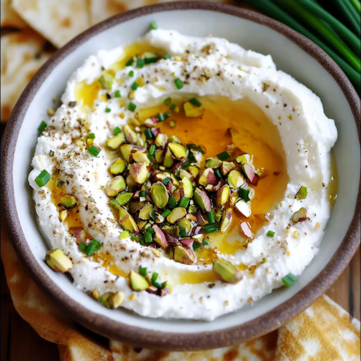 Whipped Feta with Honey Dip