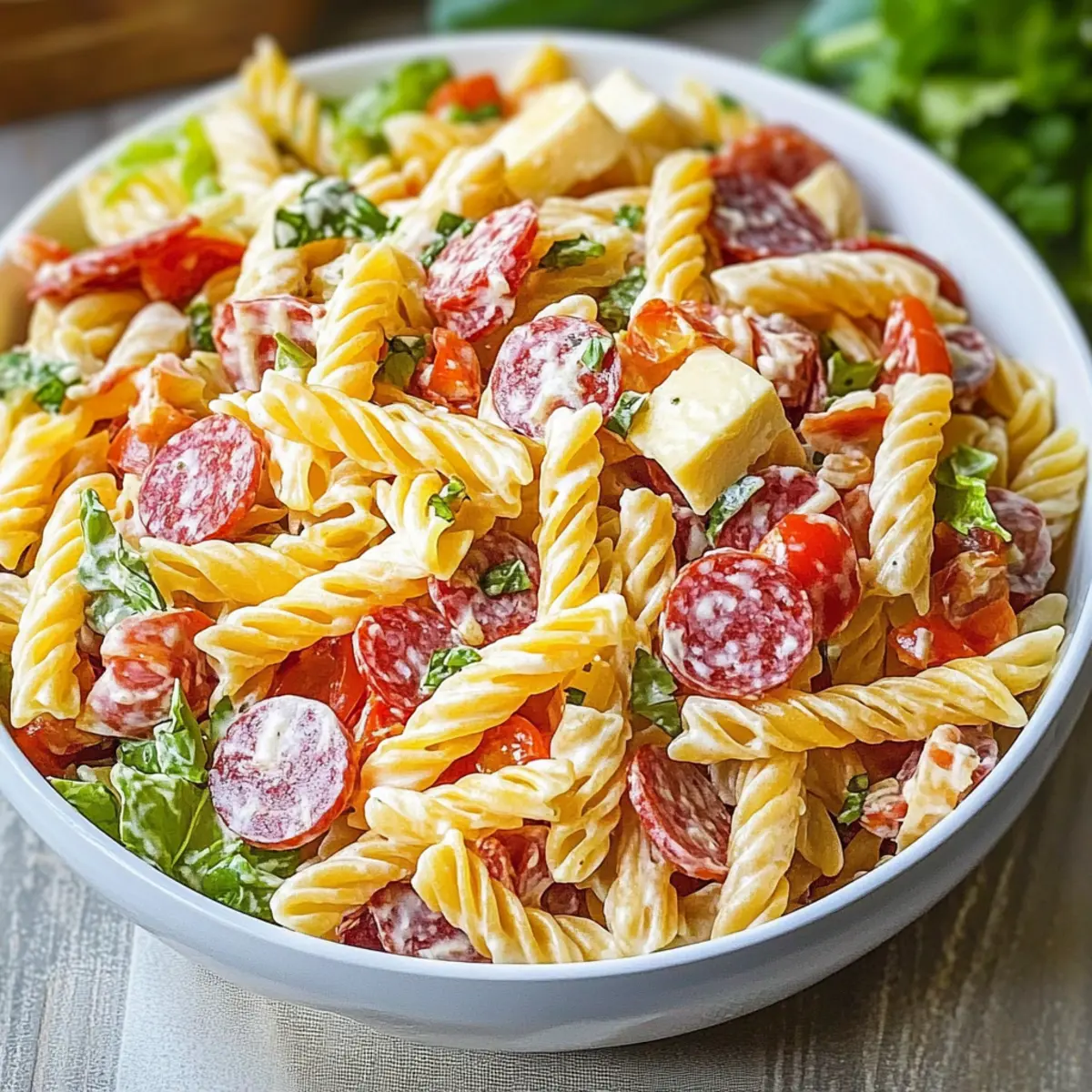 Italian Grinder Pasta Salad