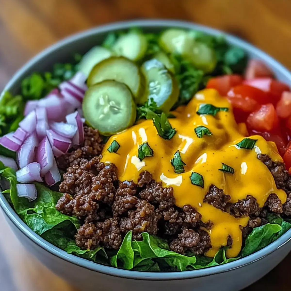 Cheeseburger Bowls