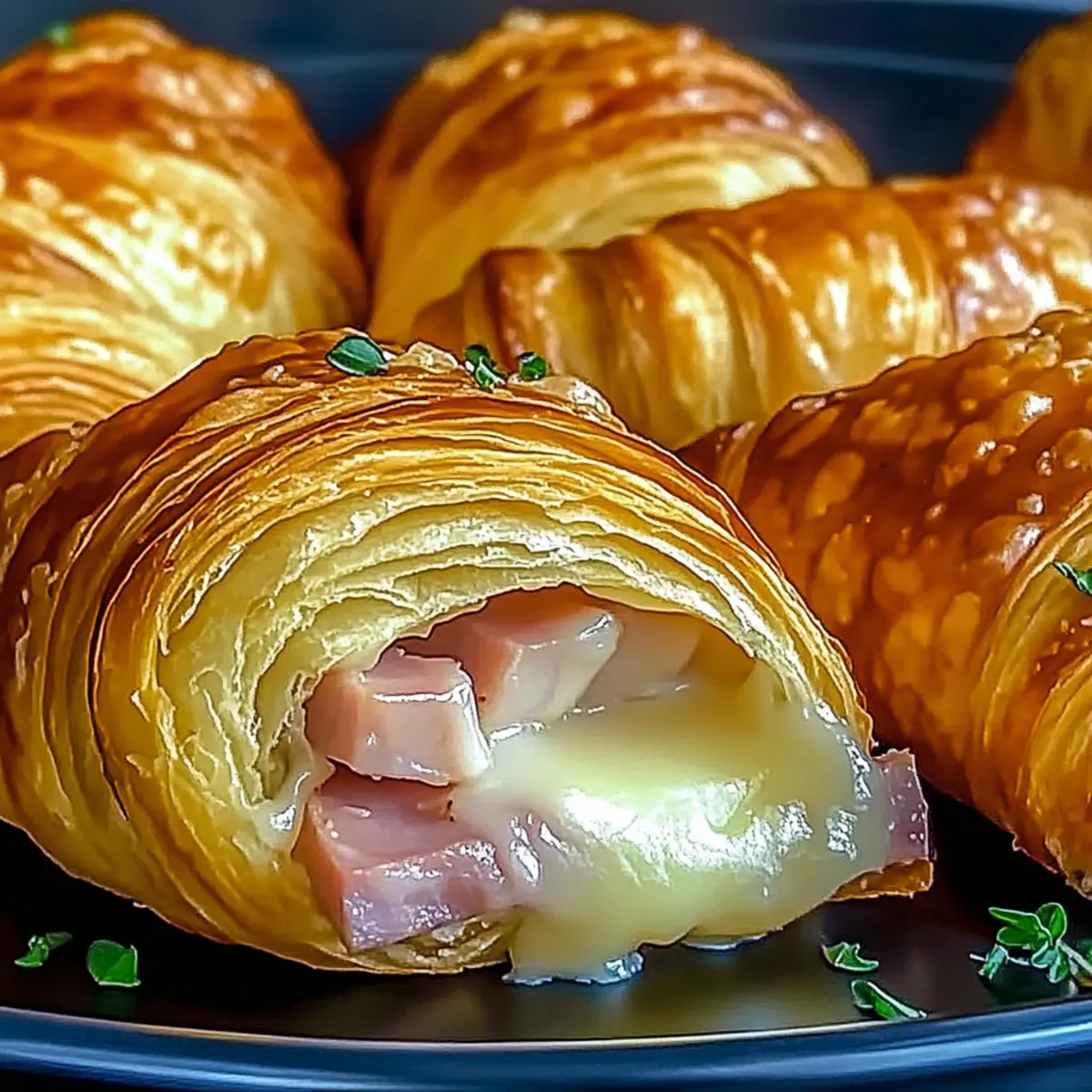 Ham Cheese Croissants