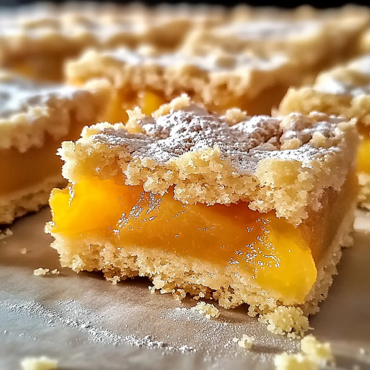 Apricot Shortbread Bars