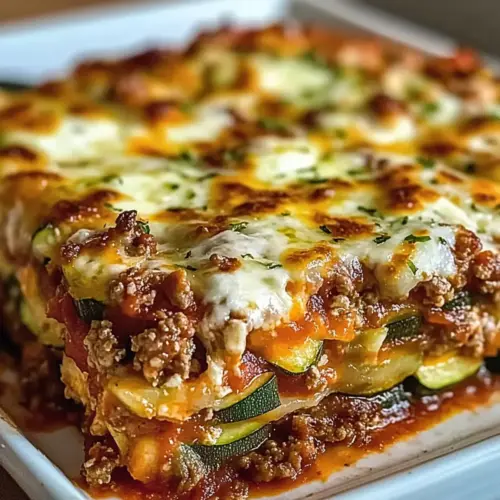 Amazing Zucchini Pizza Casserole