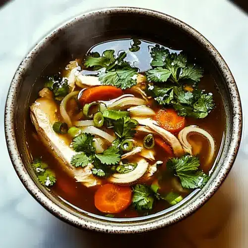 Spicy Garlic Chicken Broth