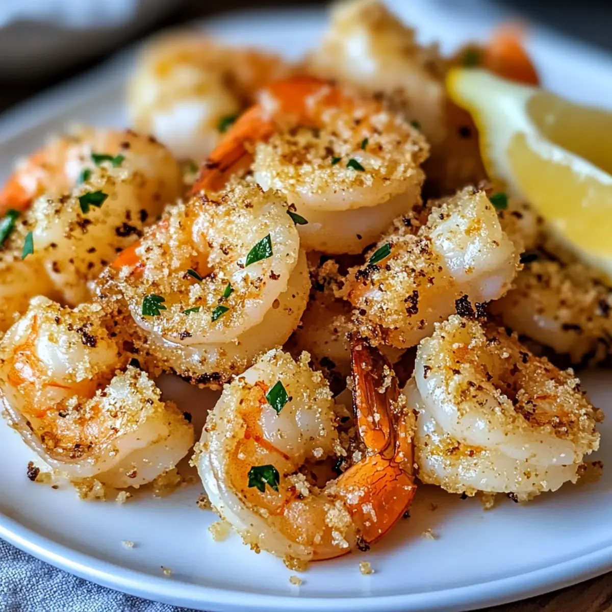 Air Fryer Garlic Parmesan Shrimp