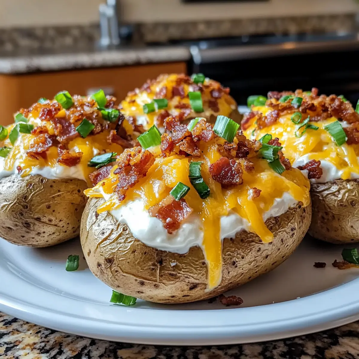 Air Fryer Loaded Potatoes