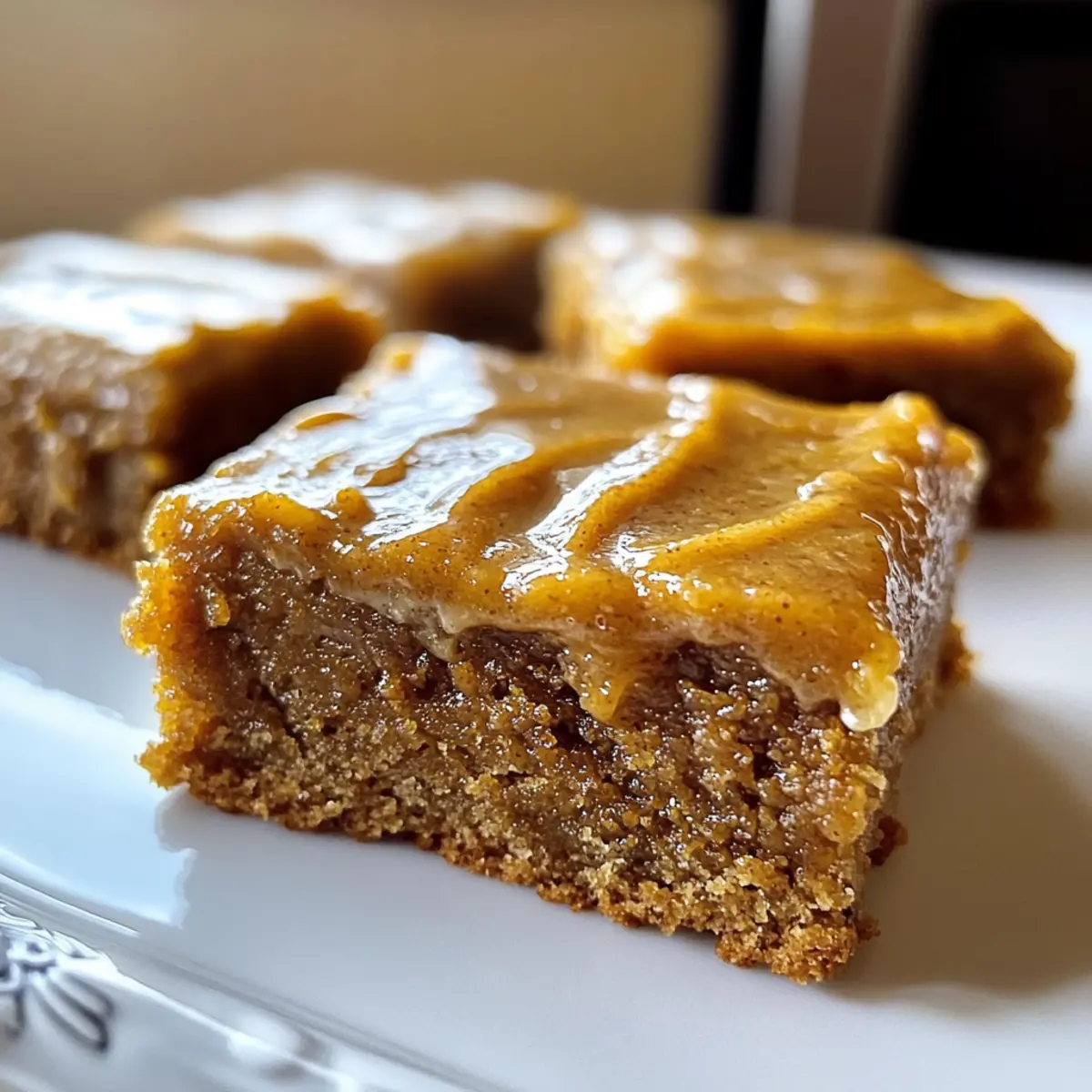 Sour Cream Pumpkin Bars