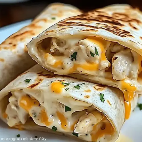 Cheesy Chicken Wrap