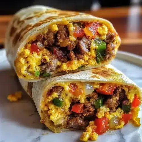 Cowboy Breakfast Burrito