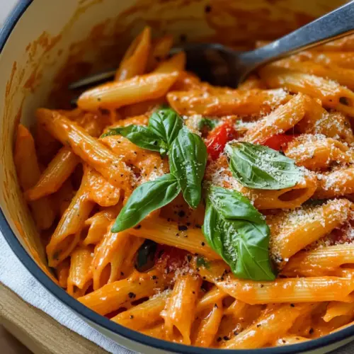 Tomato Pasta with Coconut Milk
