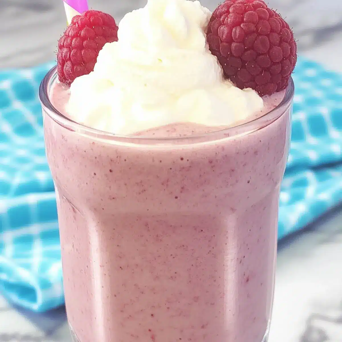 Keto Raspberry Coconut Smoothie