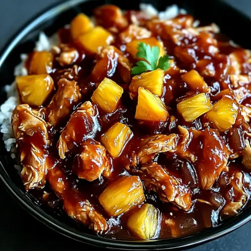 Sweet Hawaiian Crockpot Chicken