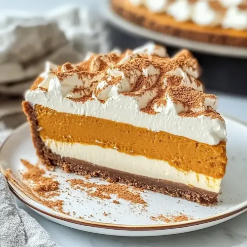No Bake Pumpkin Pie Cheesecake