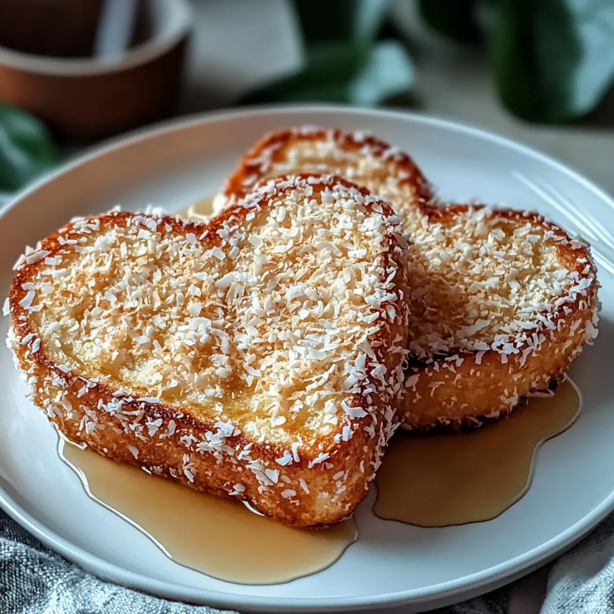 Coconut Crusted French Toast