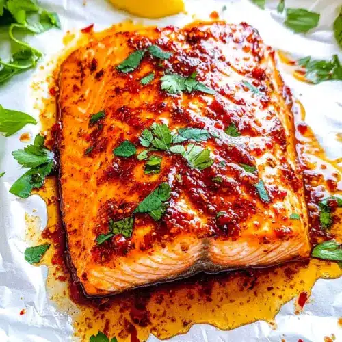 Sheet Pan Chili Dijon Salmon