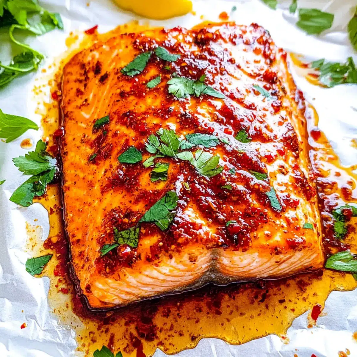 Sheet Pan Chili Dijon Salmon