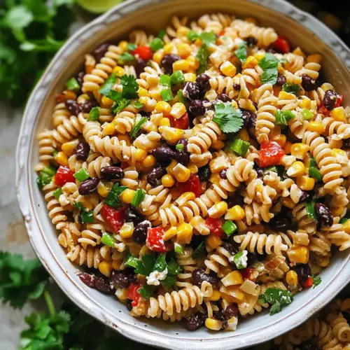 Mexican Street Corn Pasta Salad