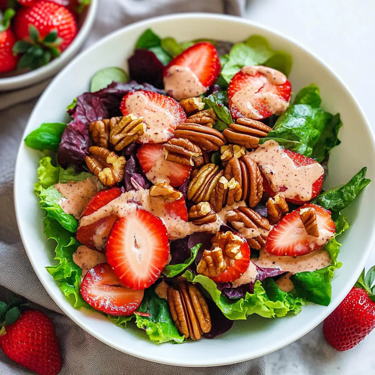 Strawberry Pecan Salad