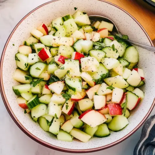 Cucumber Apple Salad