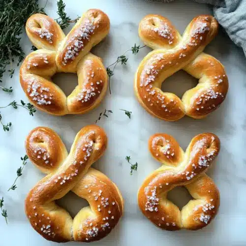 Easter Bunny Soft Pretzels
